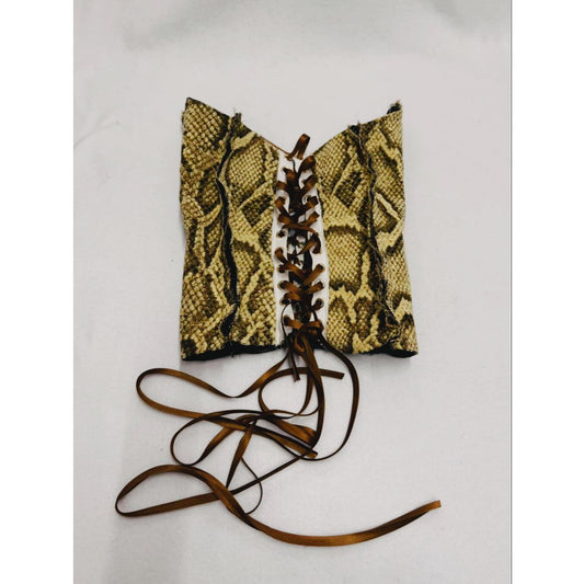 "SHED SKIN"  LACE-UP CORSET