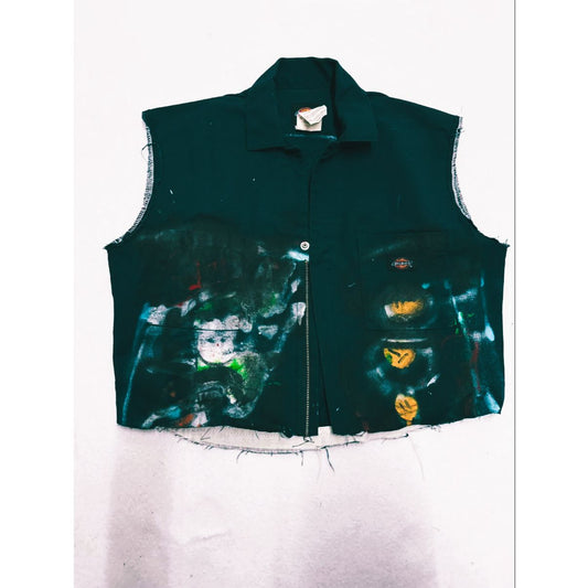 "MARKY MARK" CROPPED DICKIES VEST