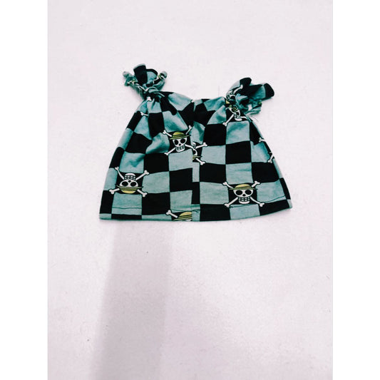 "ONE PIECE" DOUBLE TIE BEANIE